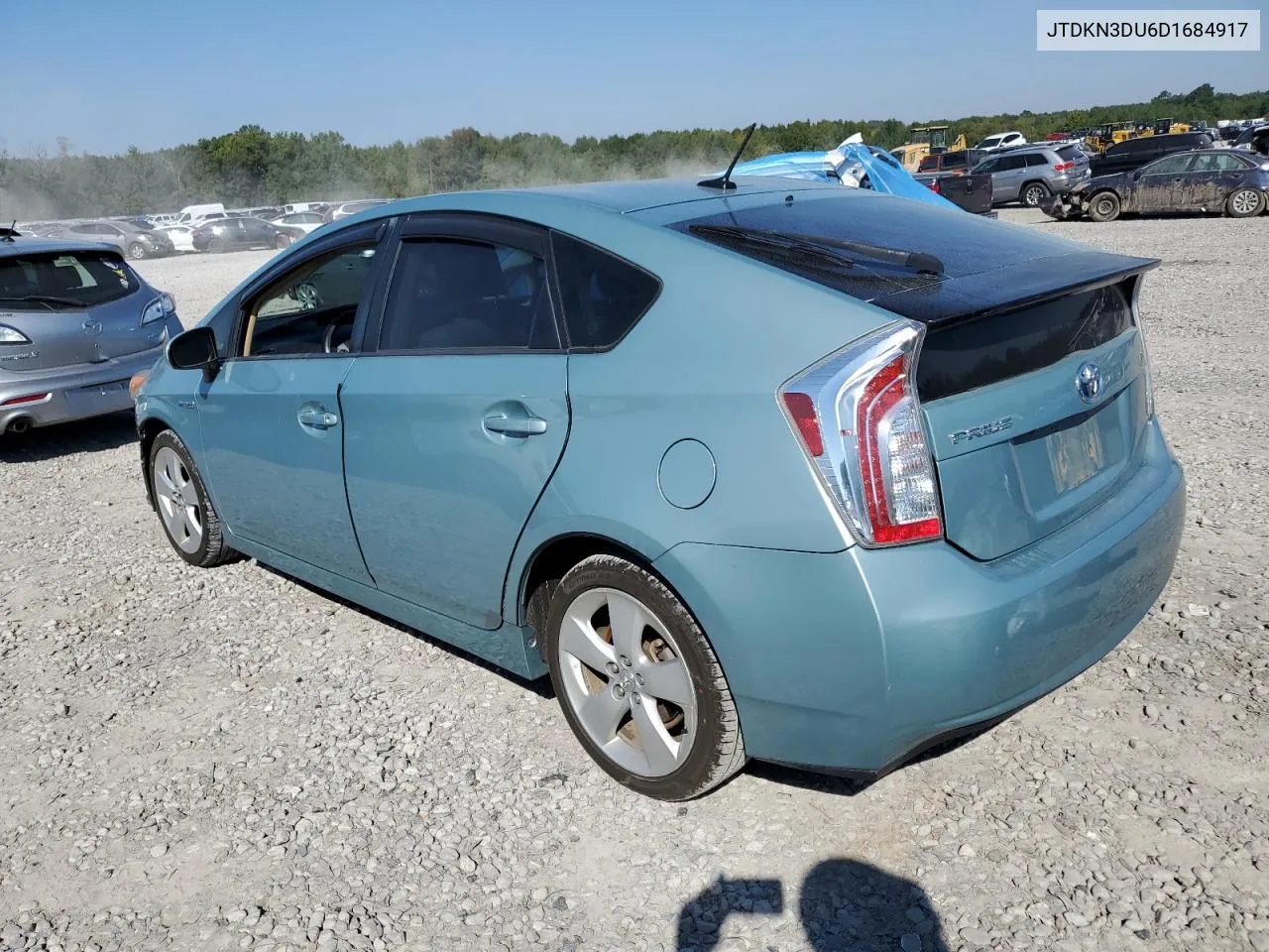 2013 Toyota Prius VIN: JTDKN3DU6D1684917 Lot: 74428194