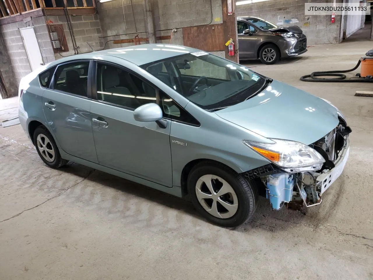 2013 Toyota Prius VIN: JTDKN3DU2D5611133 Lot: 74453614