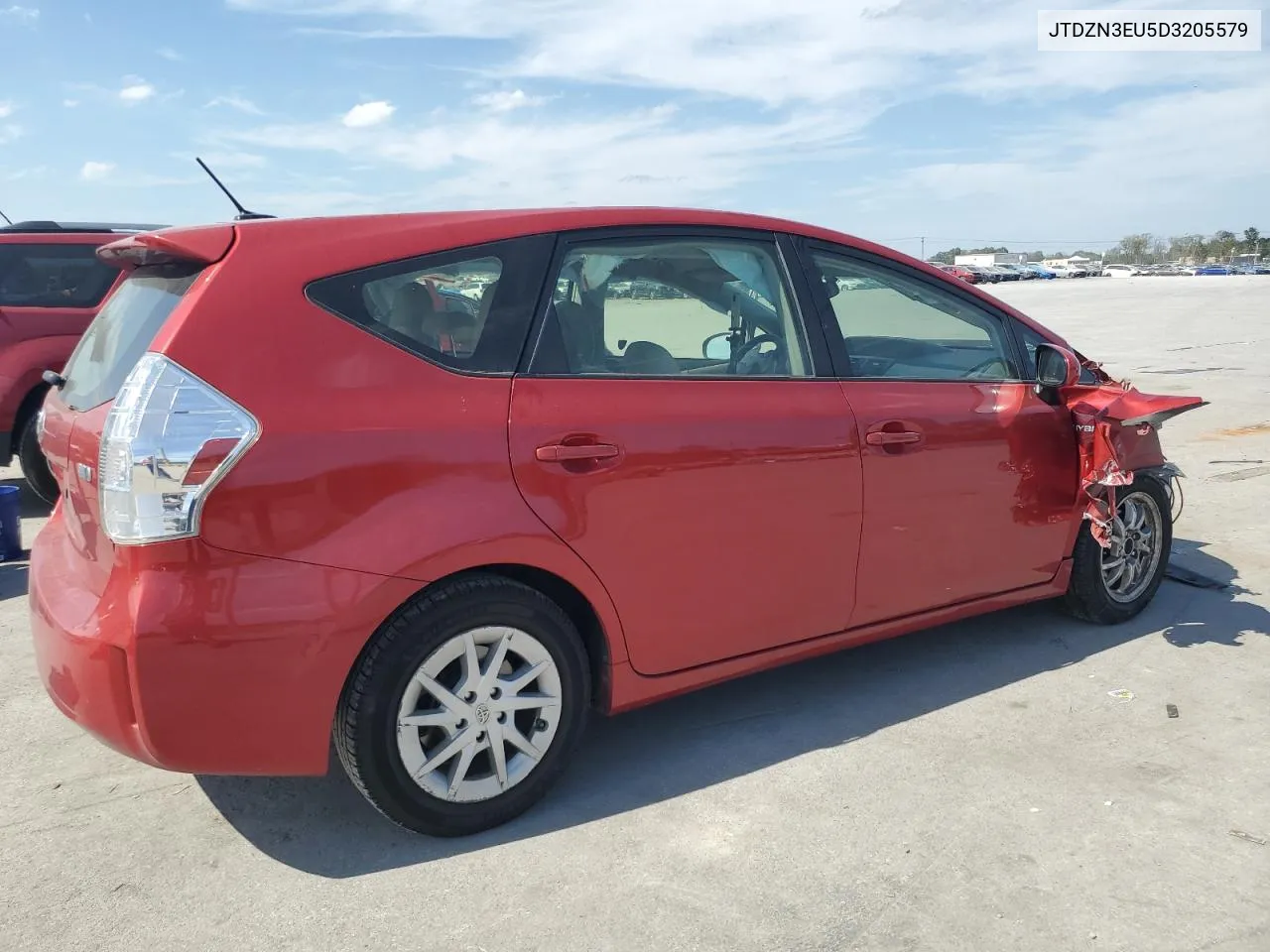 2013 Toyota Prius V VIN: JTDZN3EU5D3205579 Lot: 74469714