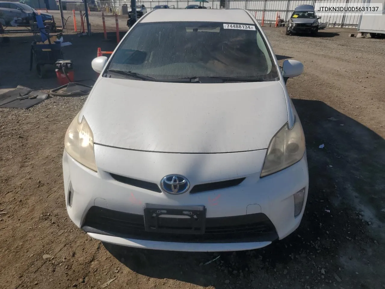 JTDKN3DU0D5631137 2013 Toyota Prius