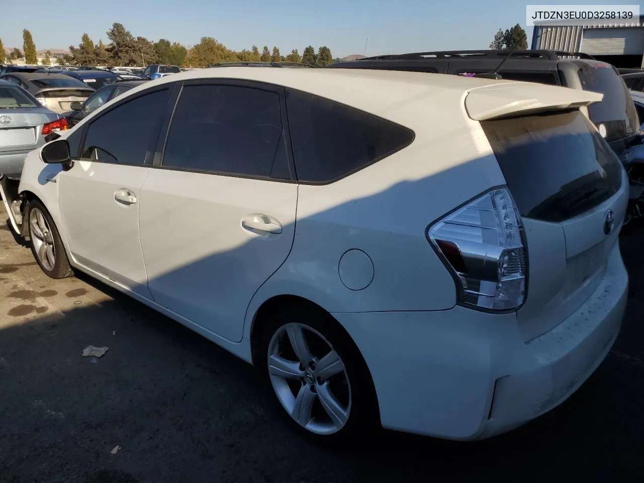 2013 Toyota Prius V VIN: JTDZN3EU0D3258139 Lot: 74498004