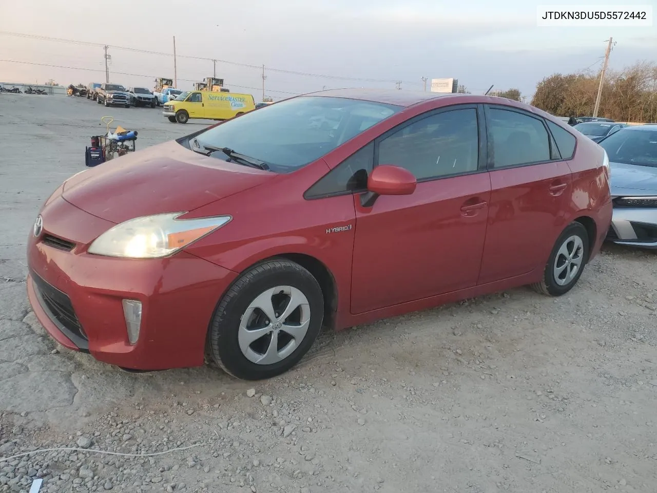 2013 Toyota Prius VIN: JTDKN3DU5D5572442 Lot: 74500904