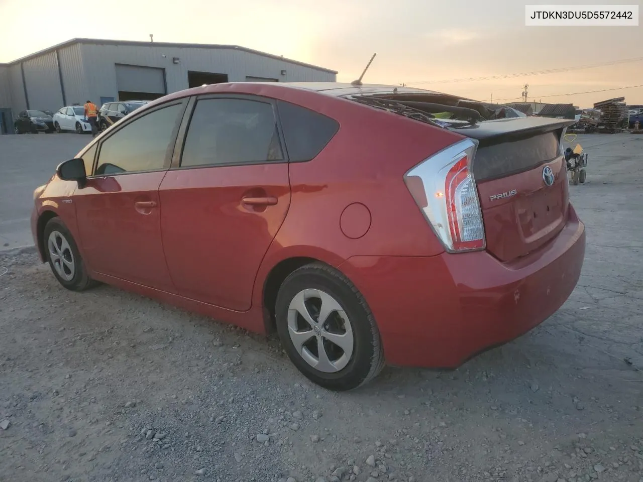 2013 Toyota Prius VIN: JTDKN3DU5D5572442 Lot: 74500904