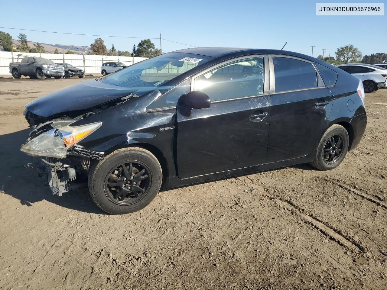 2013 Toyota Prius VIN: JTDKN3DU0D5676966 Lot: 74522194