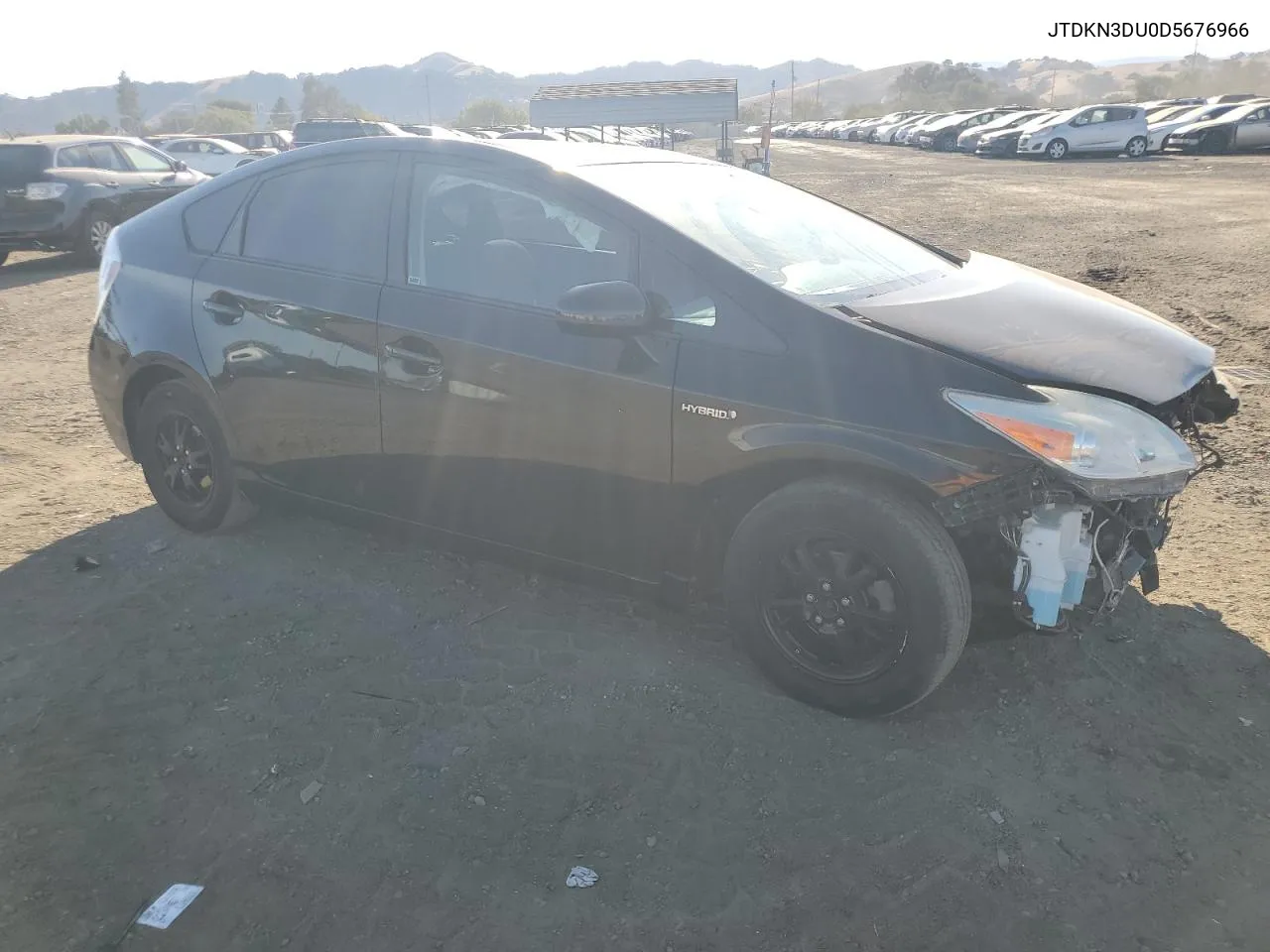 2013 Toyota Prius VIN: JTDKN3DU0D5676966 Lot: 74522194