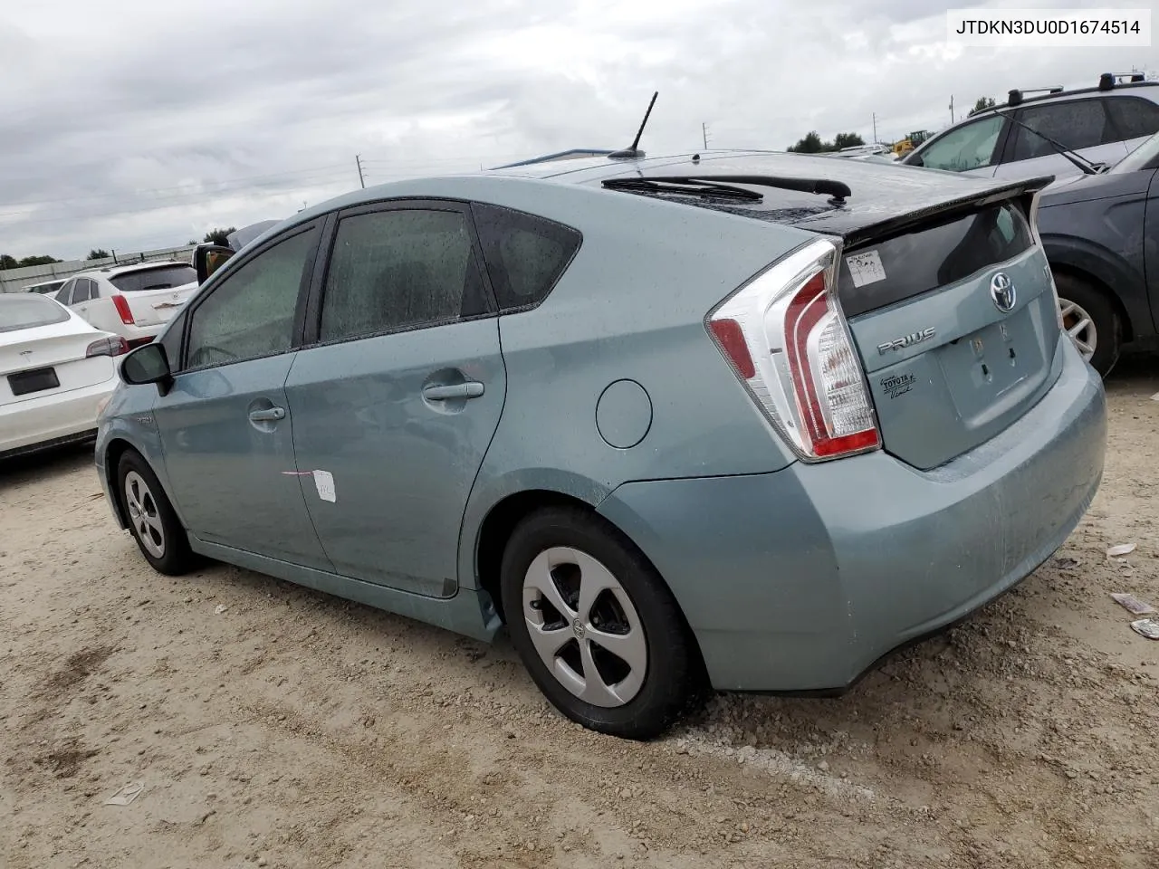 2013 Toyota Prius VIN: JTDKN3DU0D1674514 Lot: 74569644