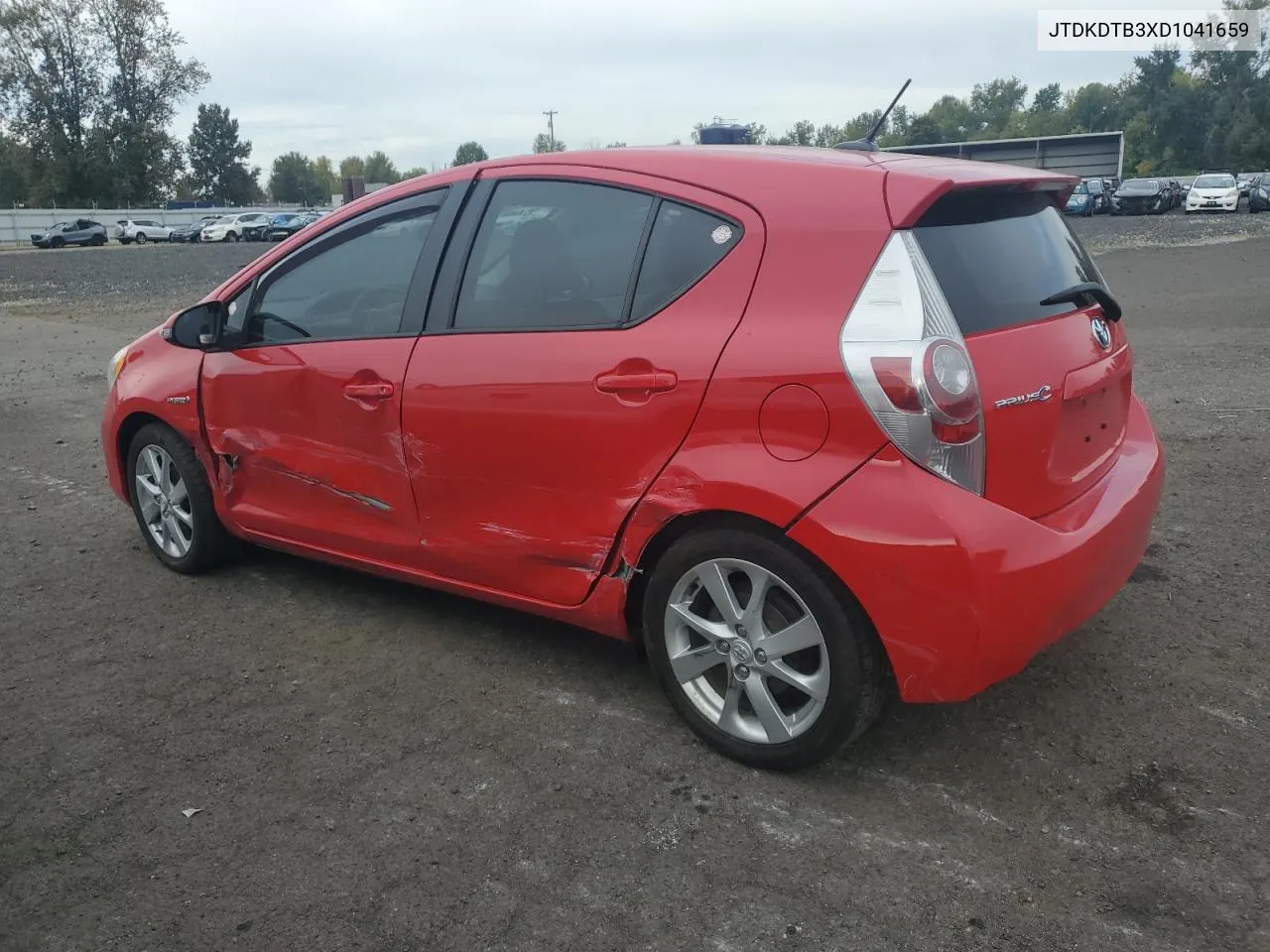 2013 Toyota Prius C VIN: JTDKDTB3XD1041659 Lot: 74582664