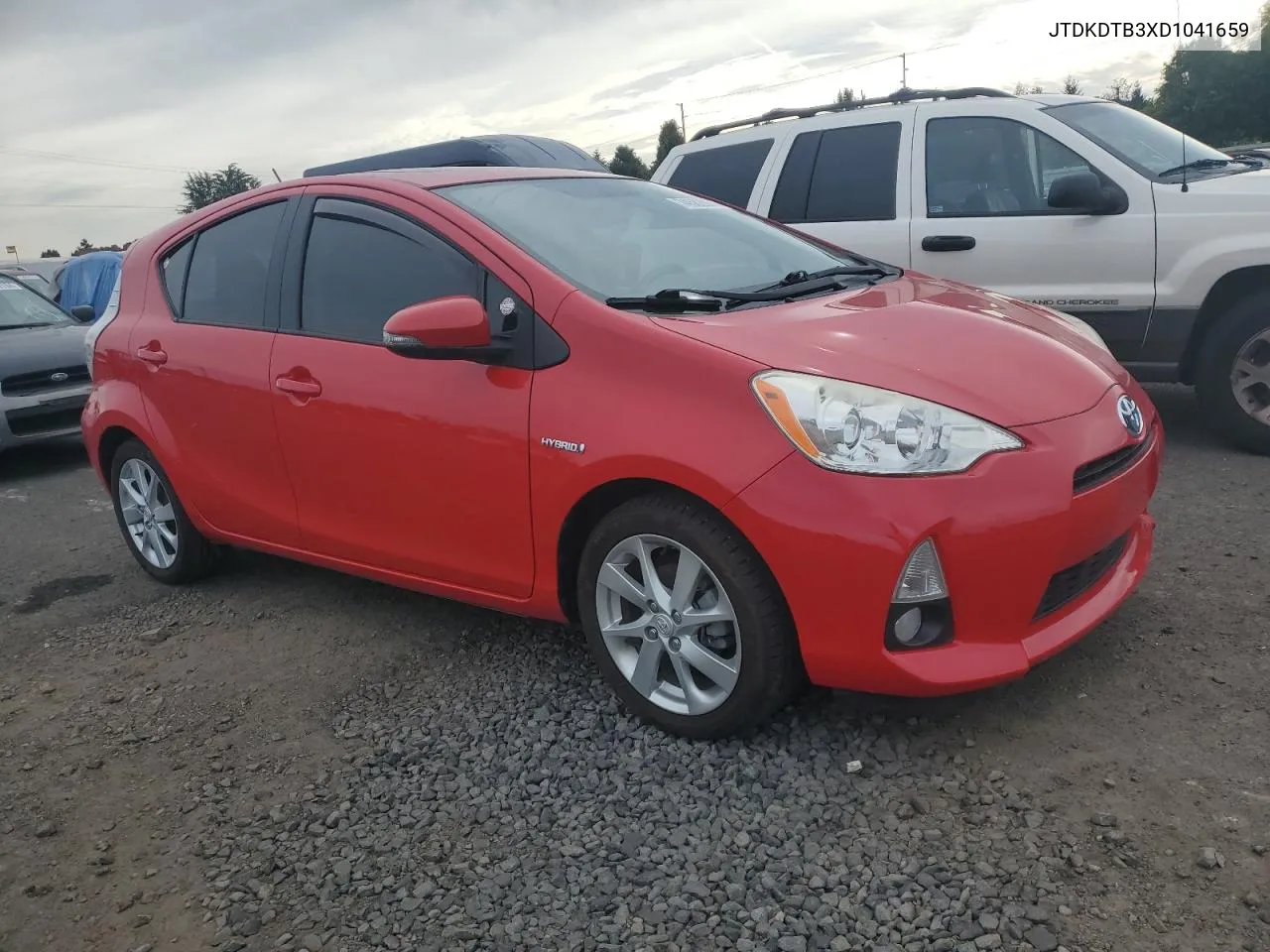 2013 Toyota Prius C VIN: JTDKDTB3XD1041659 Lot: 74582664