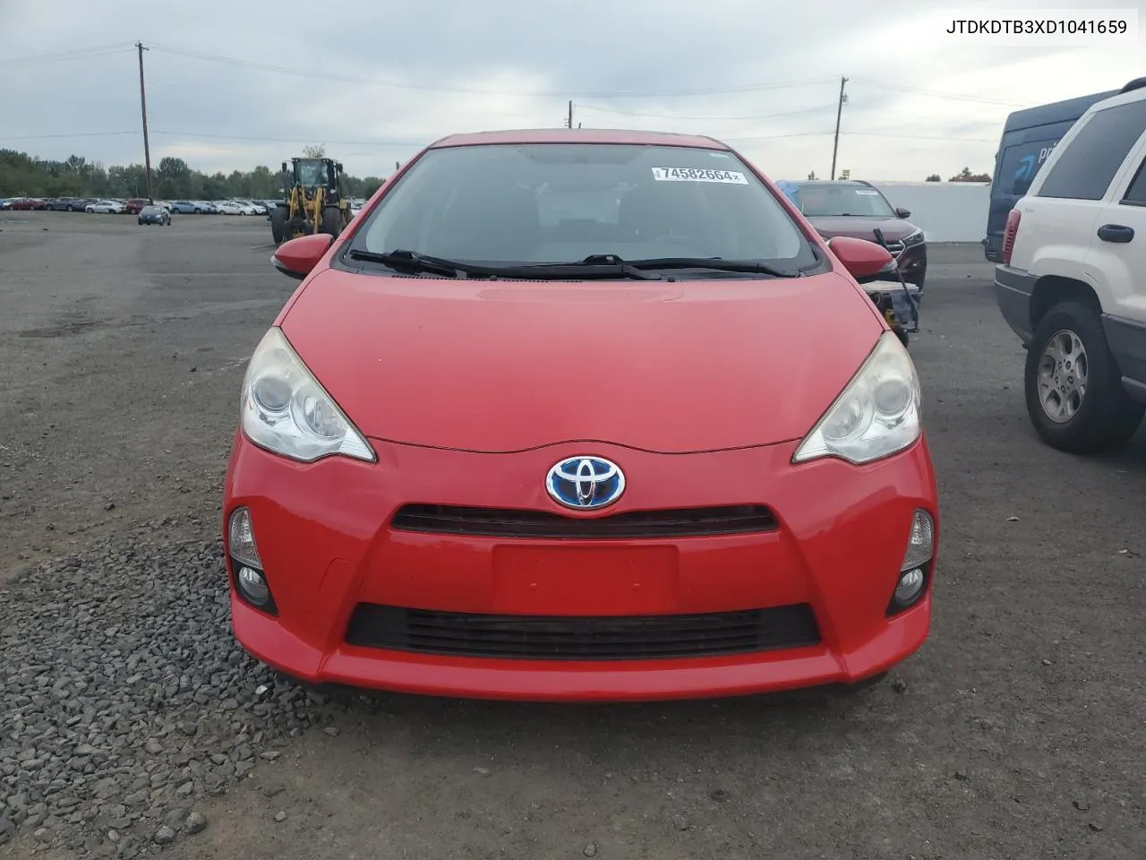 2013 Toyota Prius C VIN: JTDKDTB3XD1041659 Lot: 74582664