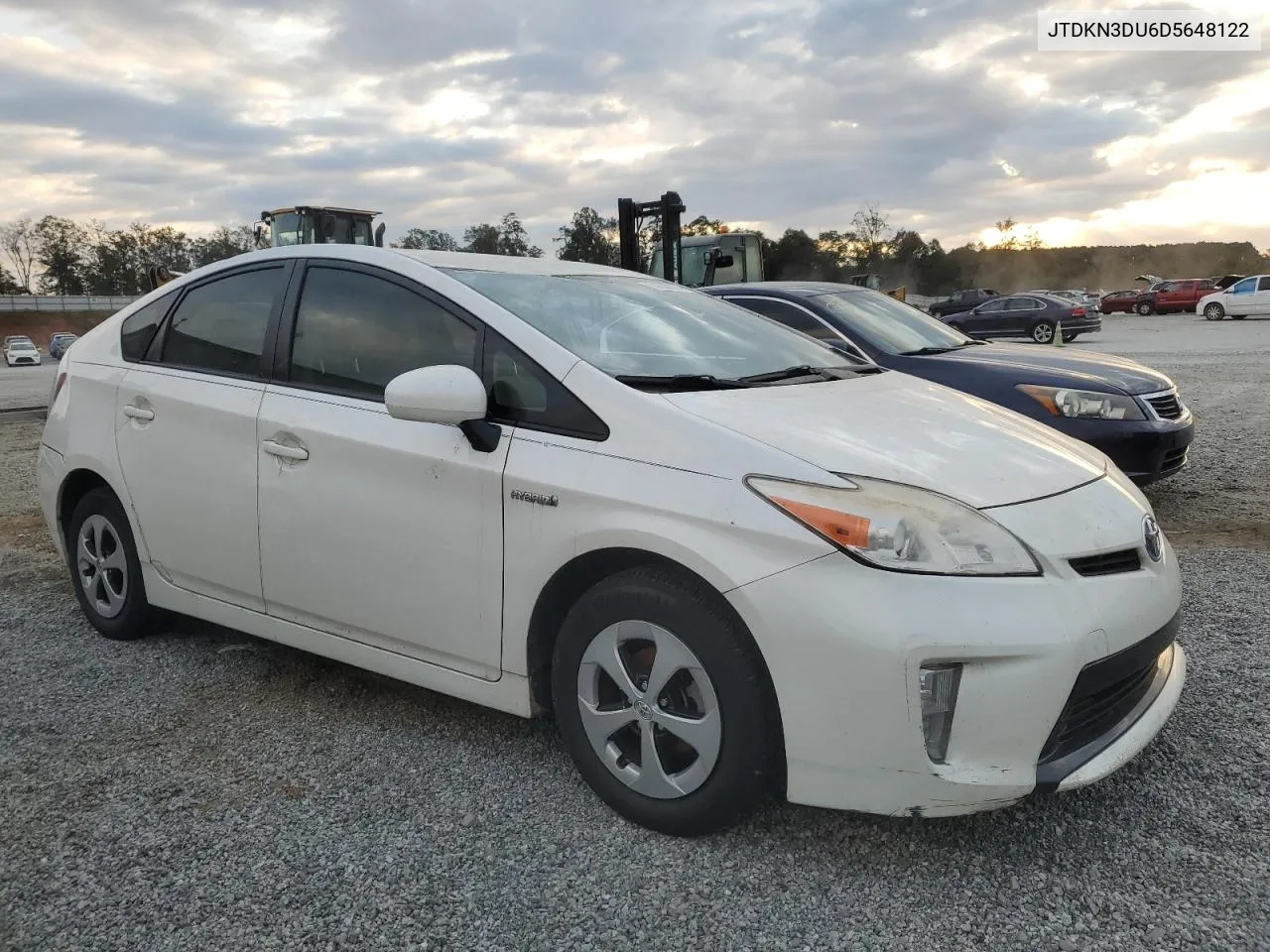 2013 Toyota Prius VIN: JTDKN3DU6D5648122 Lot: 74630074