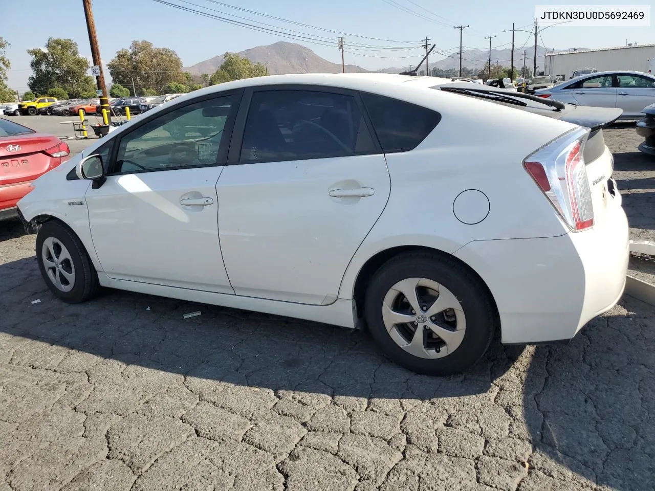 2013 Toyota Prius VIN: JTDKN3DU0D5692469 Lot: 74638484