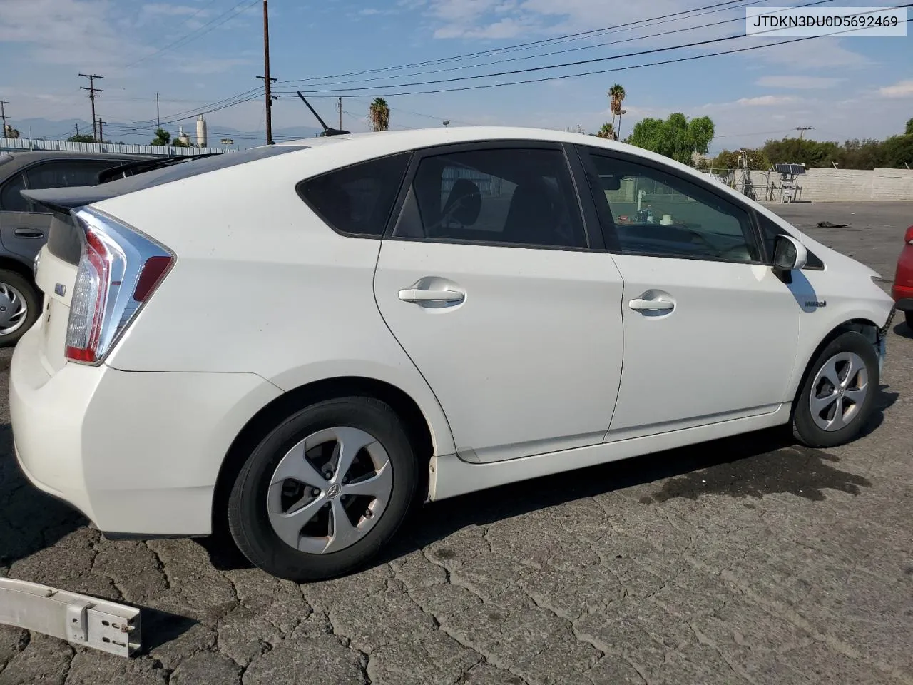 2013 Toyota Prius VIN: JTDKN3DU0D5692469 Lot: 74638484