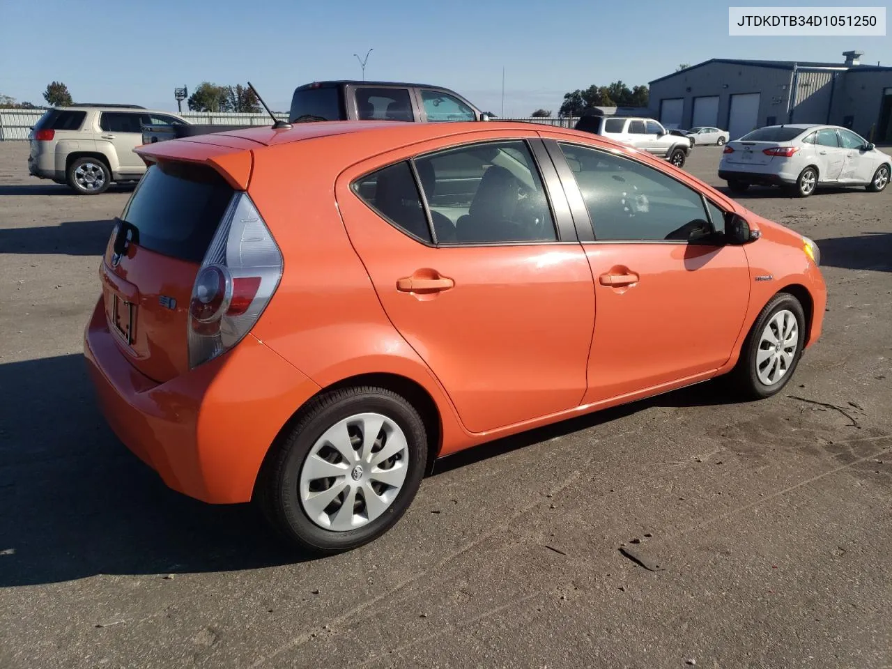 JTDKDTB34D1051250 2013 Toyota Prius C