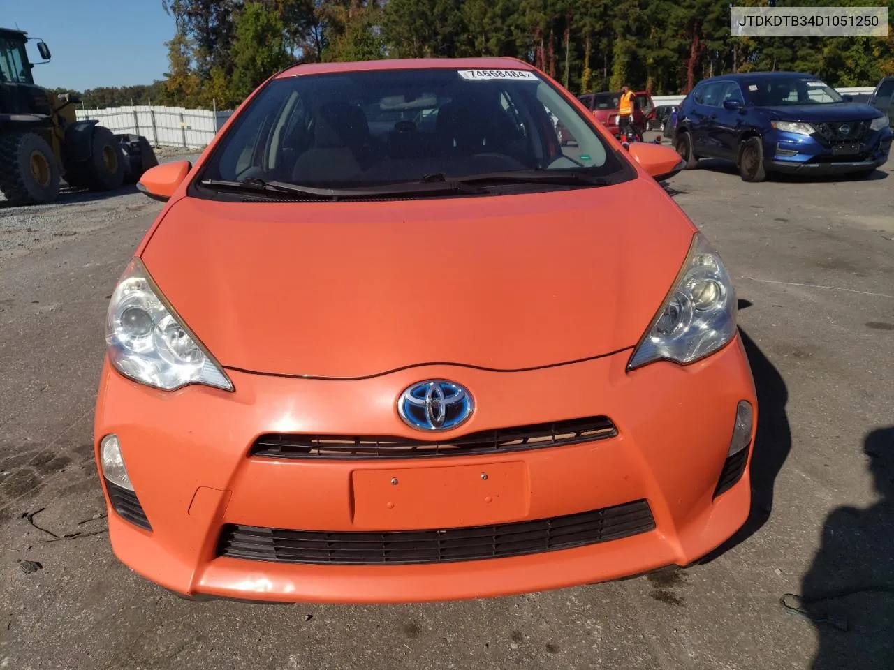 JTDKDTB34D1051250 2013 Toyota Prius C