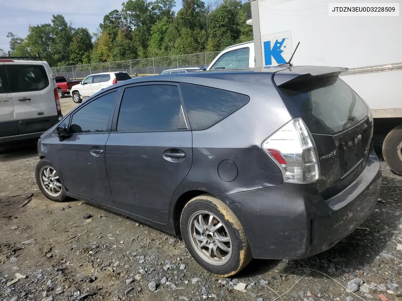 2013 Toyota Prius V VIN: JTDZN3EU0D3228509 Lot: 74678404