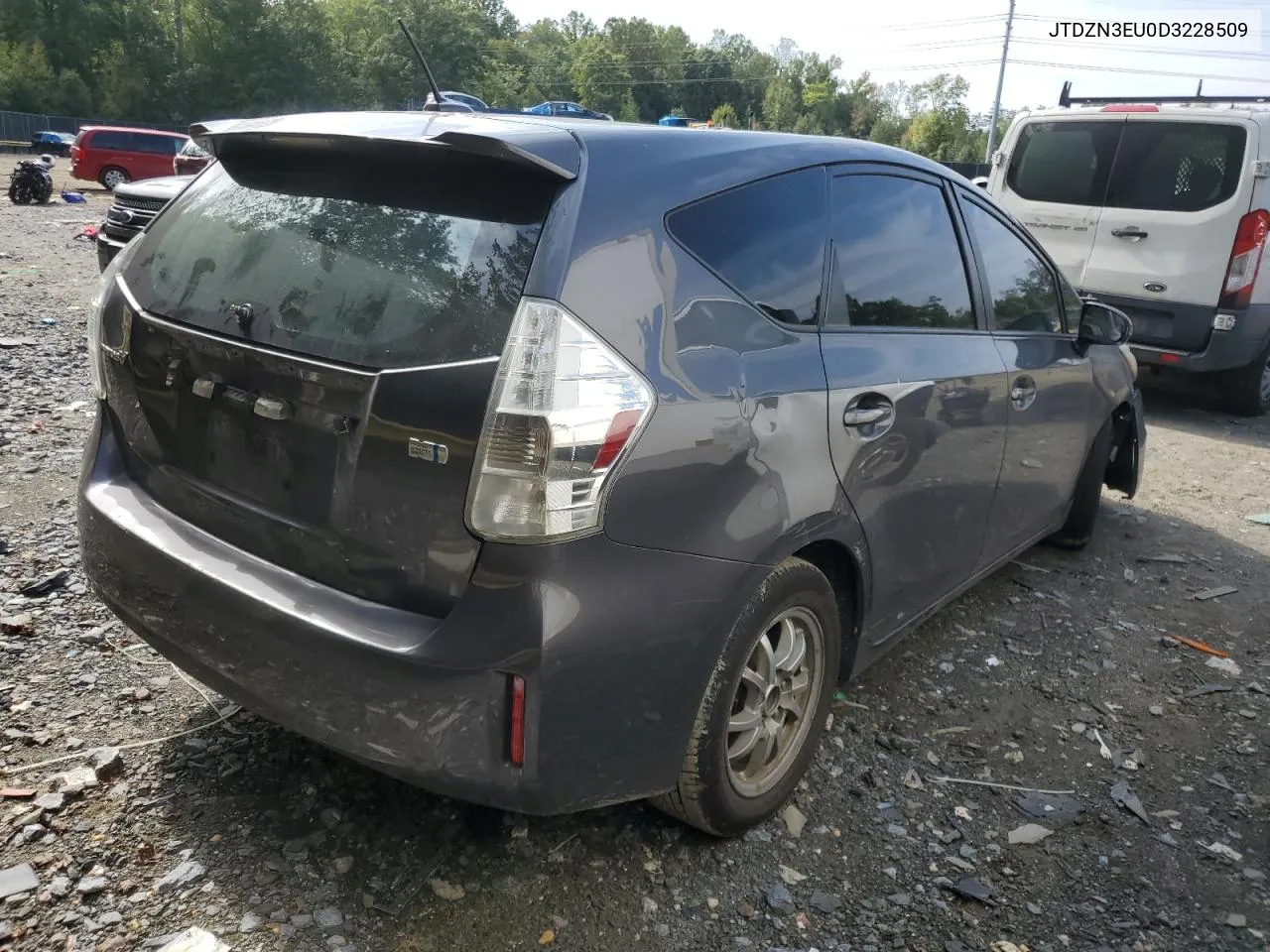 2013 Toyota Prius V VIN: JTDZN3EU0D3228509 Lot: 74678404