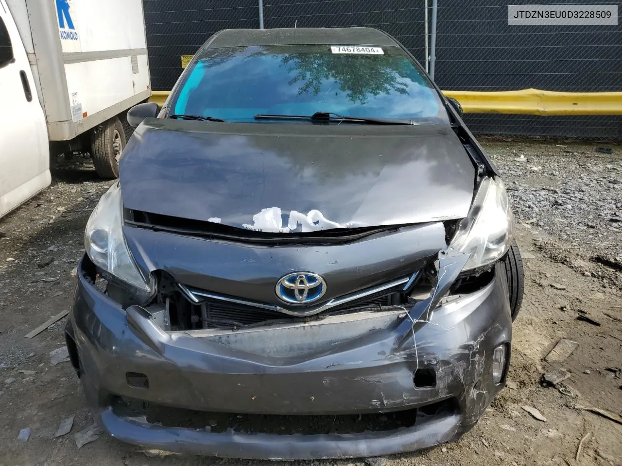 2013 Toyota Prius V VIN: JTDZN3EU0D3228509 Lot: 74678404