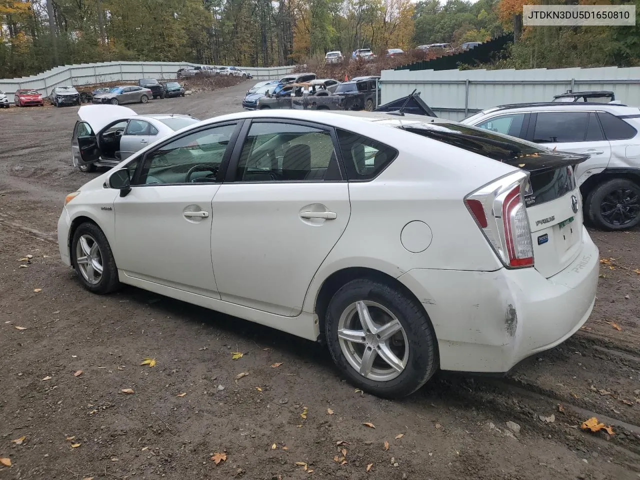 2013 Toyota Prius VIN: JTDKN3DU5D1650810 Lot: 74754754