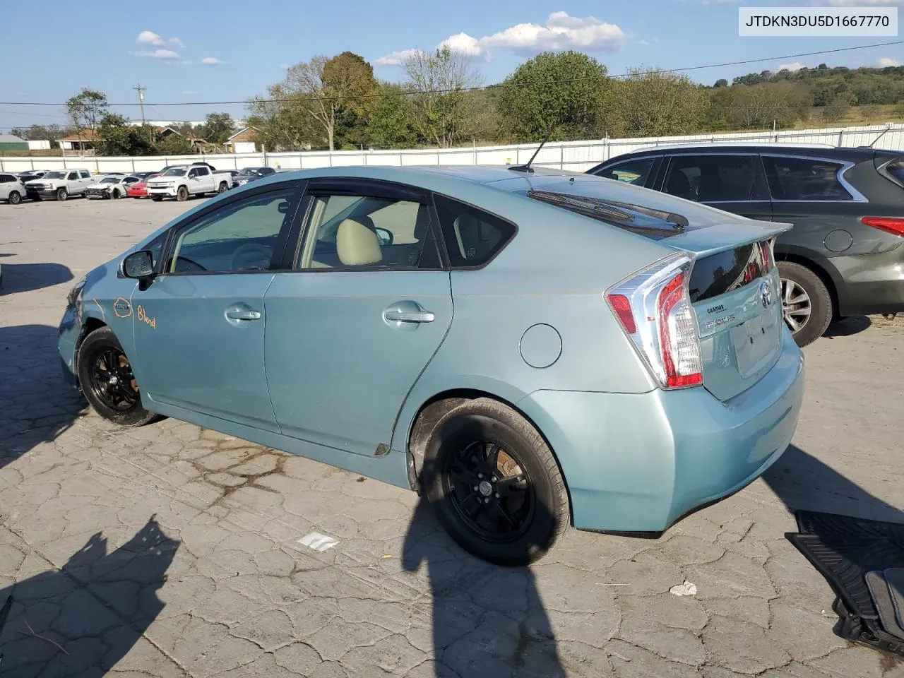 JTDKN3DU5D1667770 2013 Toyota Prius