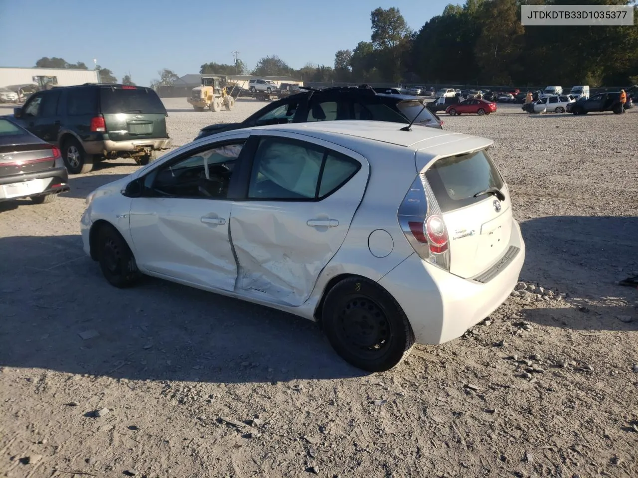 JTDKDTB33D1035377 2013 Toyota Prius C