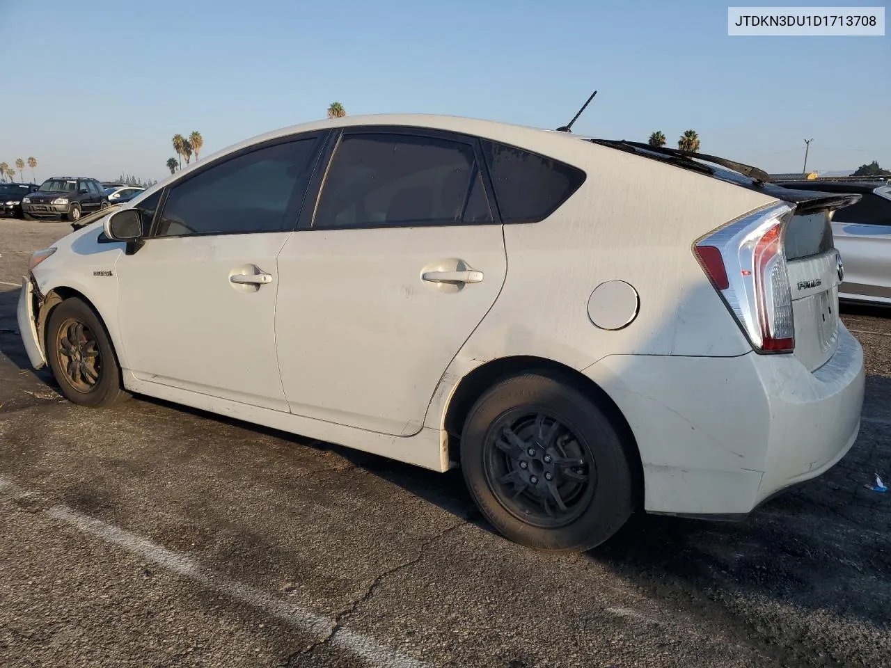 2013 Toyota Prius VIN: JTDKN3DU1D1713708 Lot: 74850424