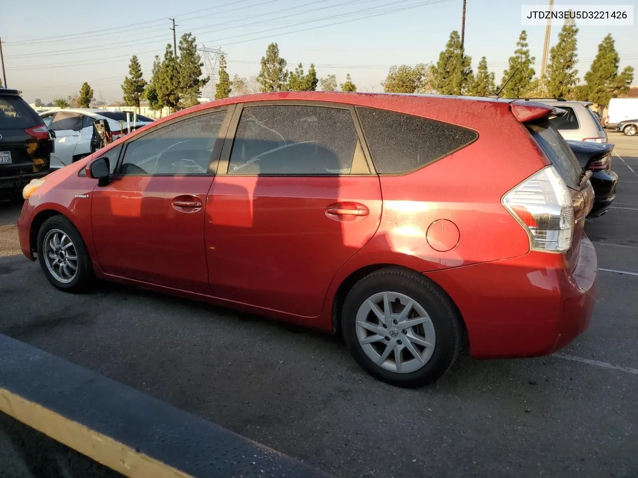 2013 Toyota Prius V VIN: JTDZN3EU5D3221426 Lot: 74853284