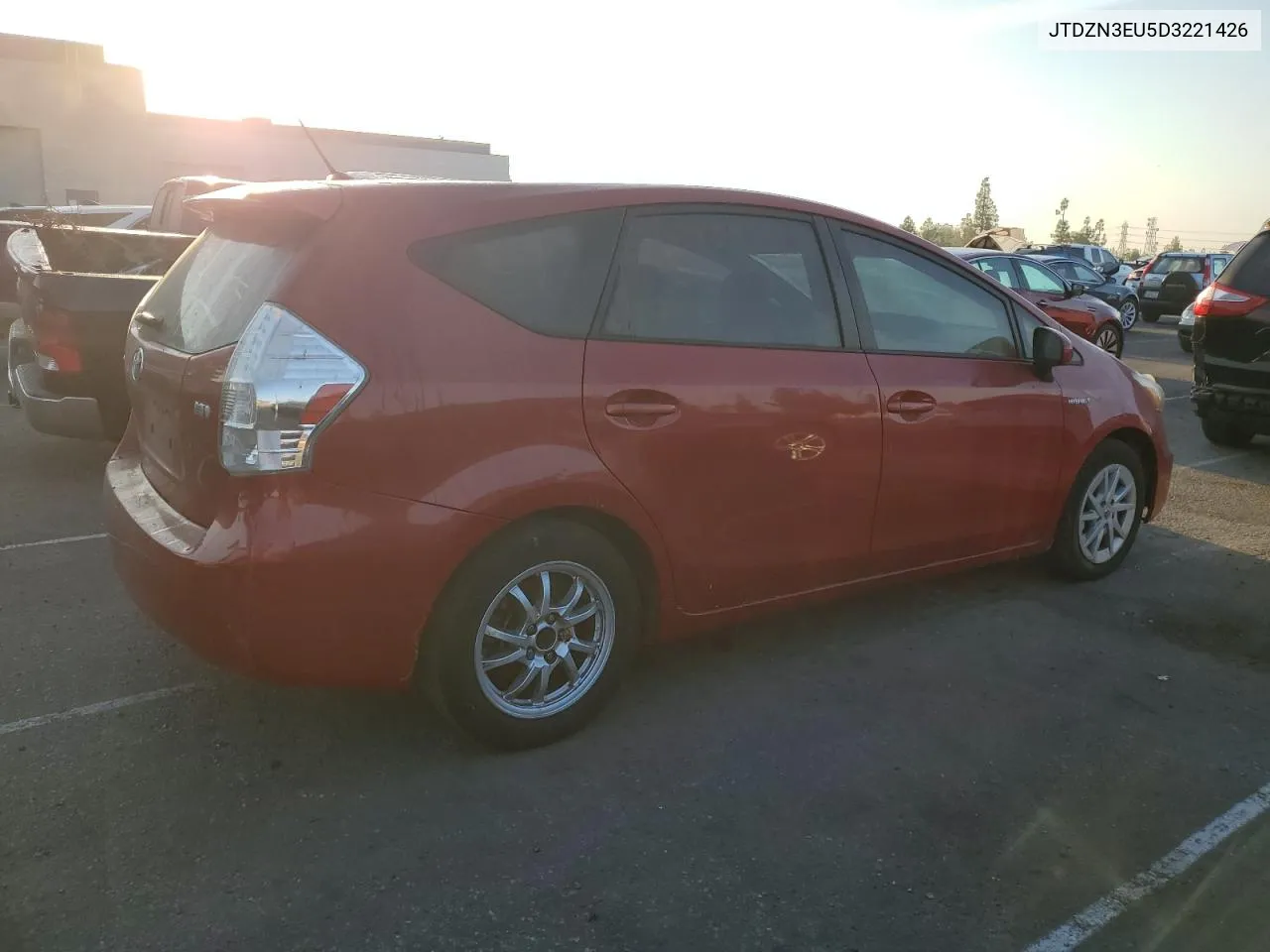 2013 Toyota Prius V VIN: JTDZN3EU5D3221426 Lot: 74853284