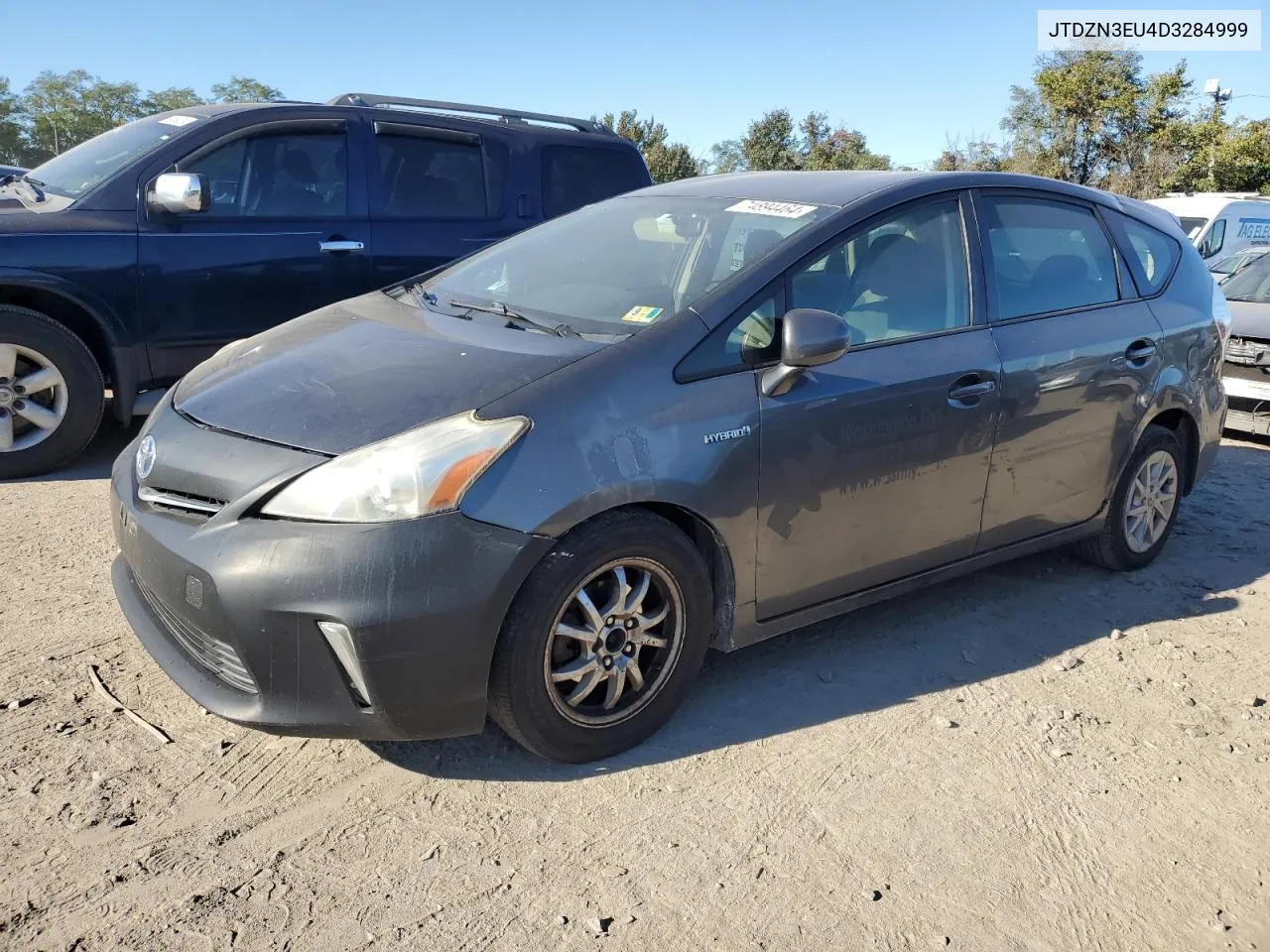 2013 Toyota Prius V VIN: JTDZN3EU4D3284999 Lot: 74894464