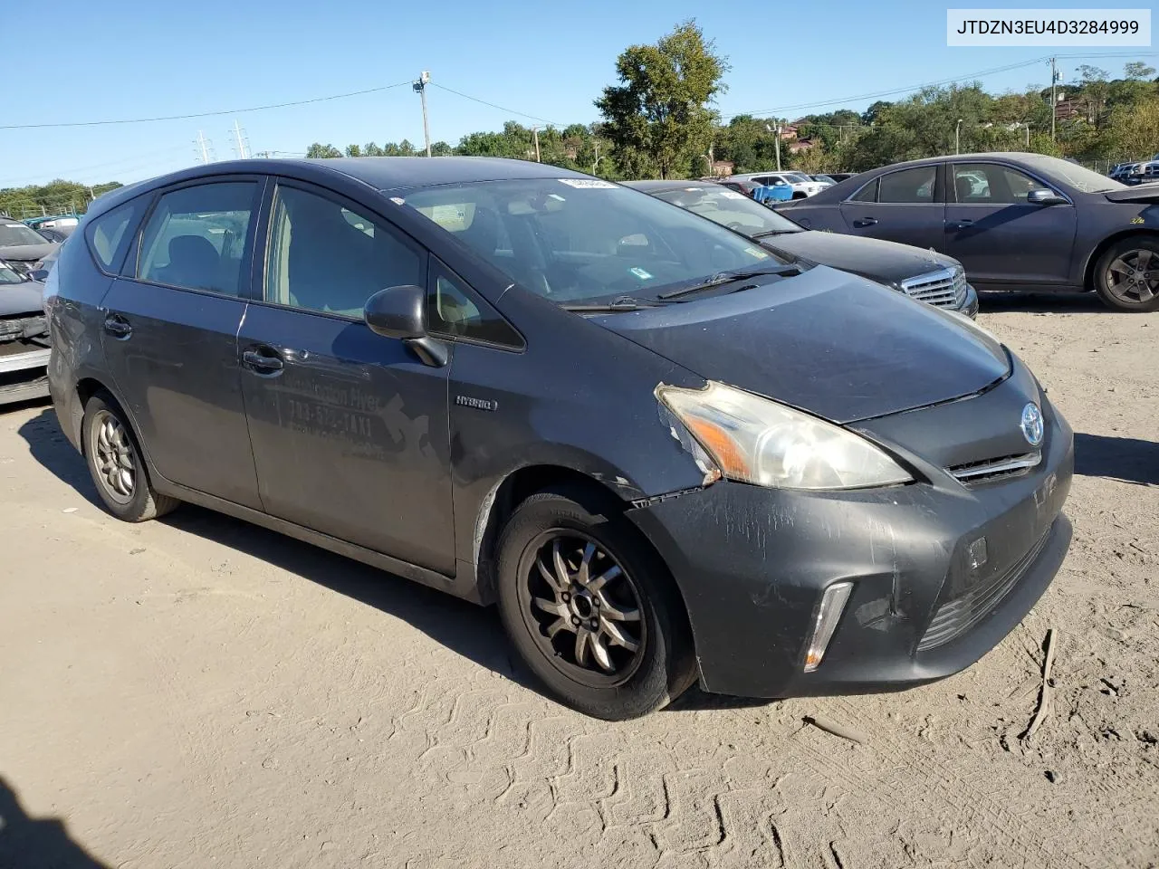 2013 Toyota Prius V VIN: JTDZN3EU4D3284999 Lot: 74894464