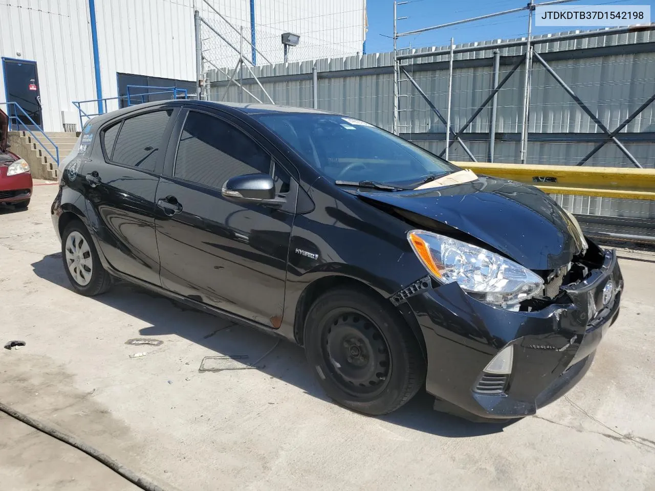 2013 Toyota Prius C VIN: JTDKDTB37D1542198 Lot: 74959754