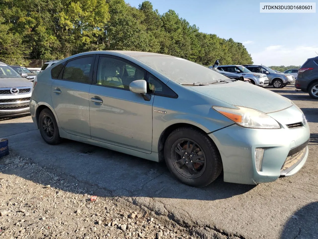 2013 Toyota Prius VIN: JTDKN3DU3D1680601 Lot: 74967244