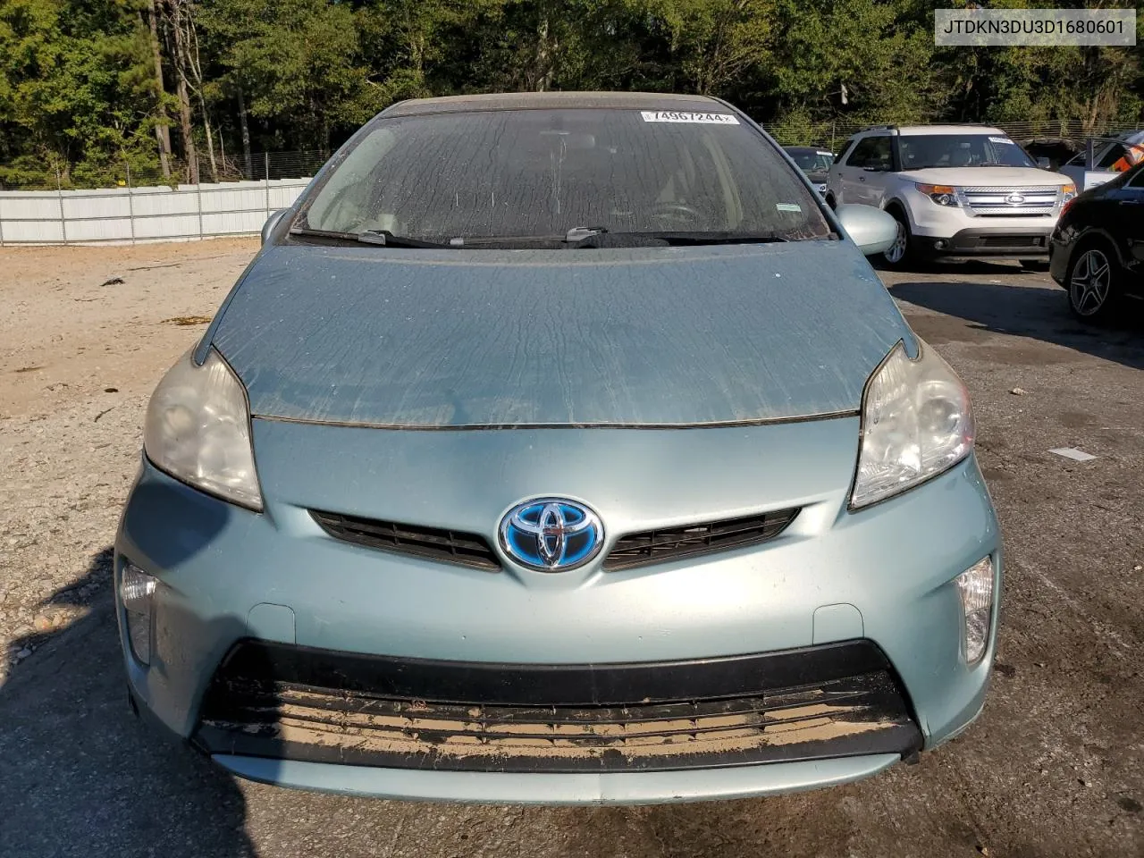 2013 Toyota Prius VIN: JTDKN3DU3D1680601 Lot: 74967244