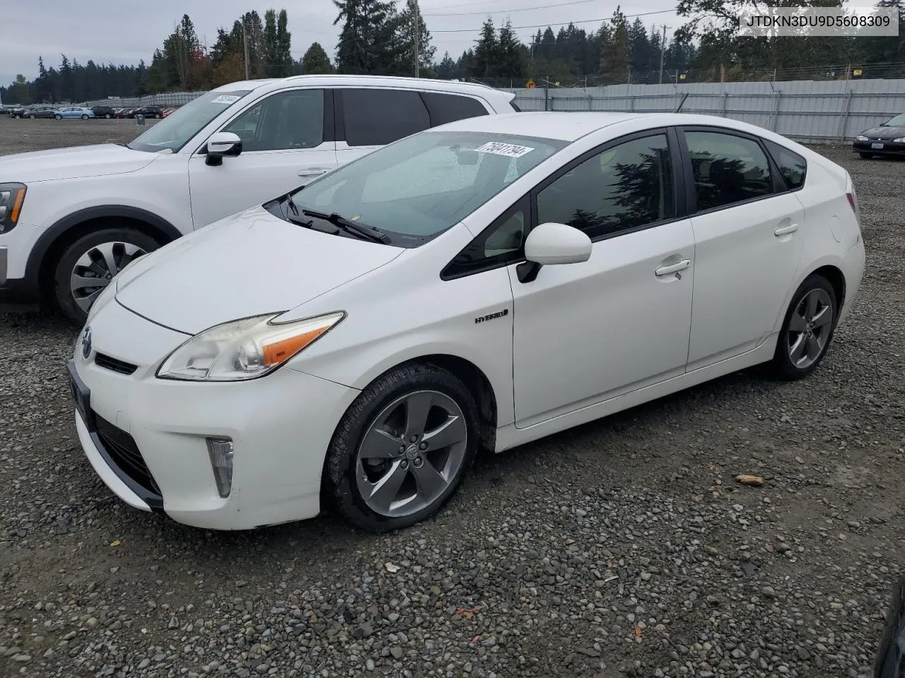 2013 Toyota Prius VIN: JTDKN3DU9D5608309 Lot: 75041794