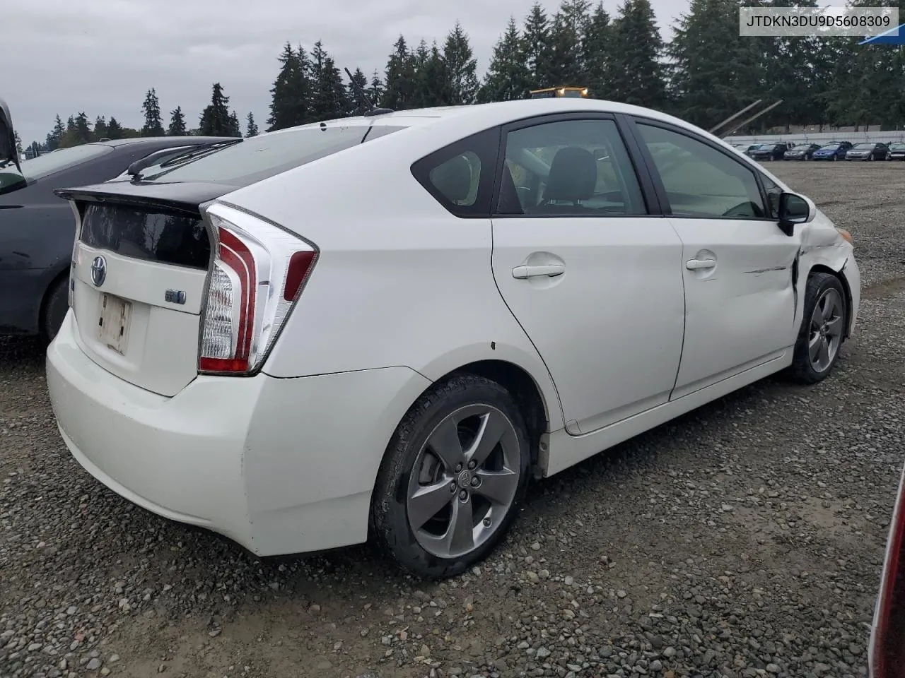 2013 Toyota Prius VIN: JTDKN3DU9D5608309 Lot: 75041794