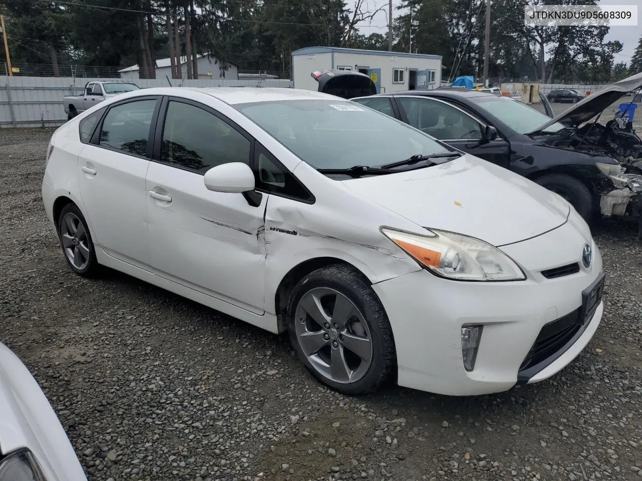 2013 Toyota Prius VIN: JTDKN3DU9D5608309 Lot: 75041794