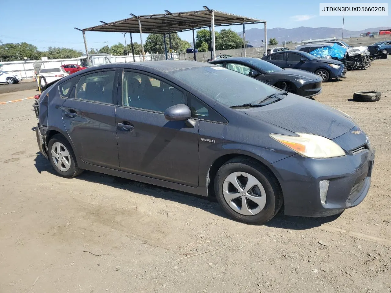 2013 Toyota Prius VIN: JTDKN3DUXD5660208 Lot: 75053524