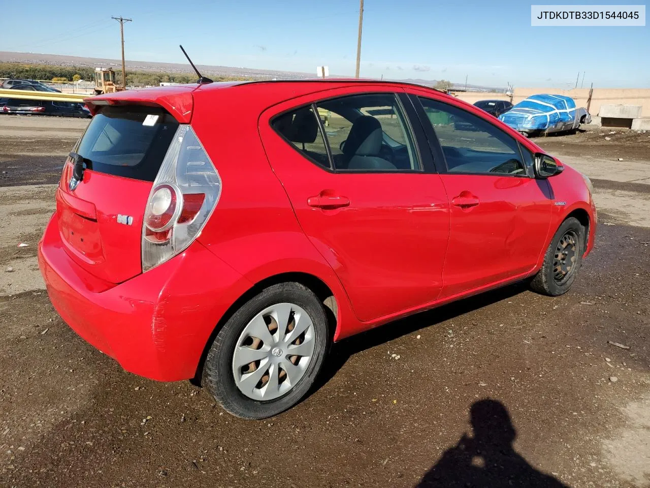 2013 Toyota Prius C VIN: JTDKDTB33D1544045 Lot: 75237414