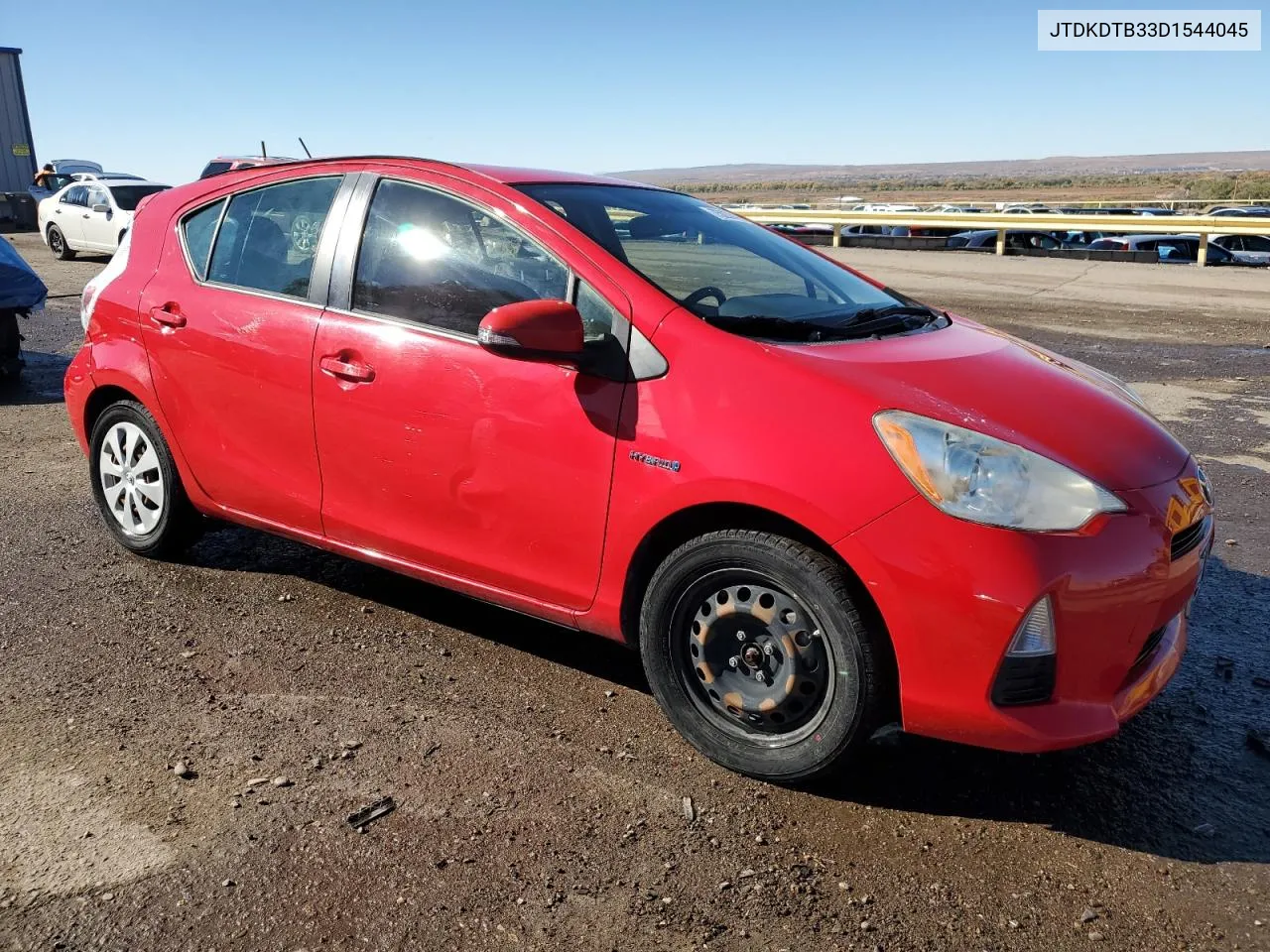 2013 Toyota Prius C VIN: JTDKDTB33D1544045 Lot: 75237414