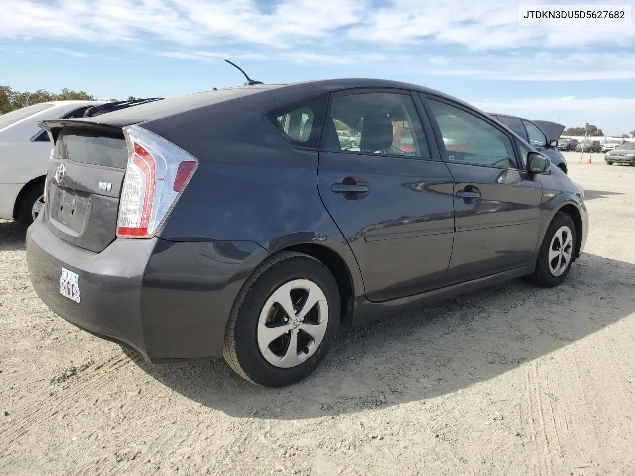 2013 Toyota Prius VIN: JTDKN3DU5D5627682 Lot: 75474334