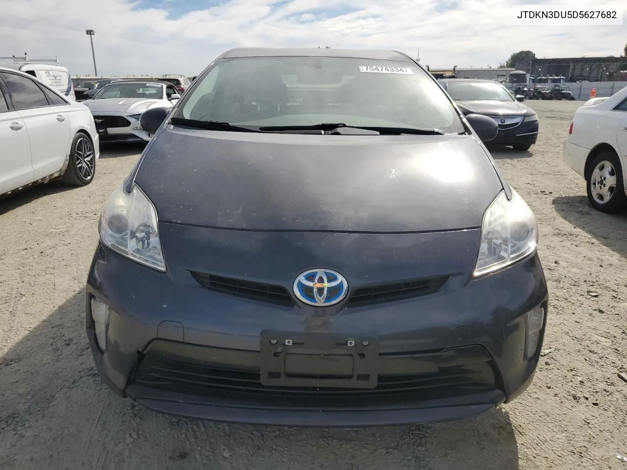 2013 Toyota Prius VIN: JTDKN3DU5D5627682 Lot: 75474334