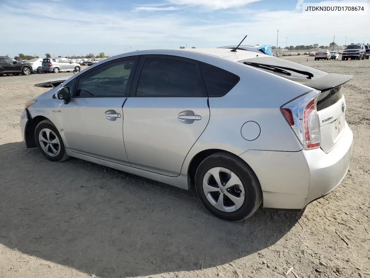 2013 Toyota Prius VIN: JTDKN3DU7D1708674 Lot: 75496124