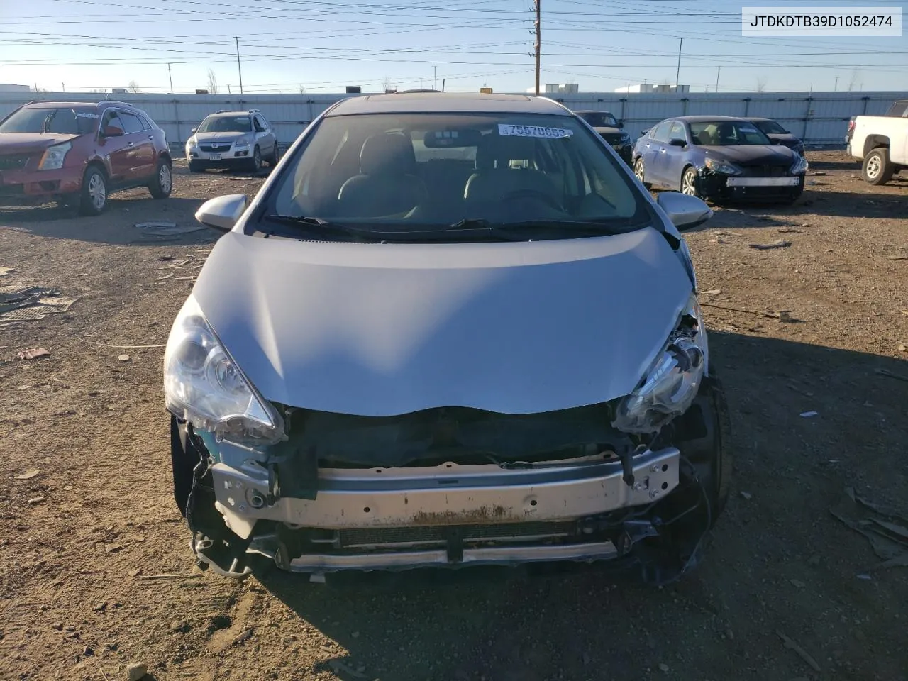 JTDKDTB39D1052474 2013 Toyota Prius C