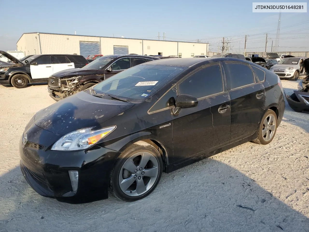 2013 Toyota Prius VIN: JTDKN3DU5D1648281 Lot: 75623604