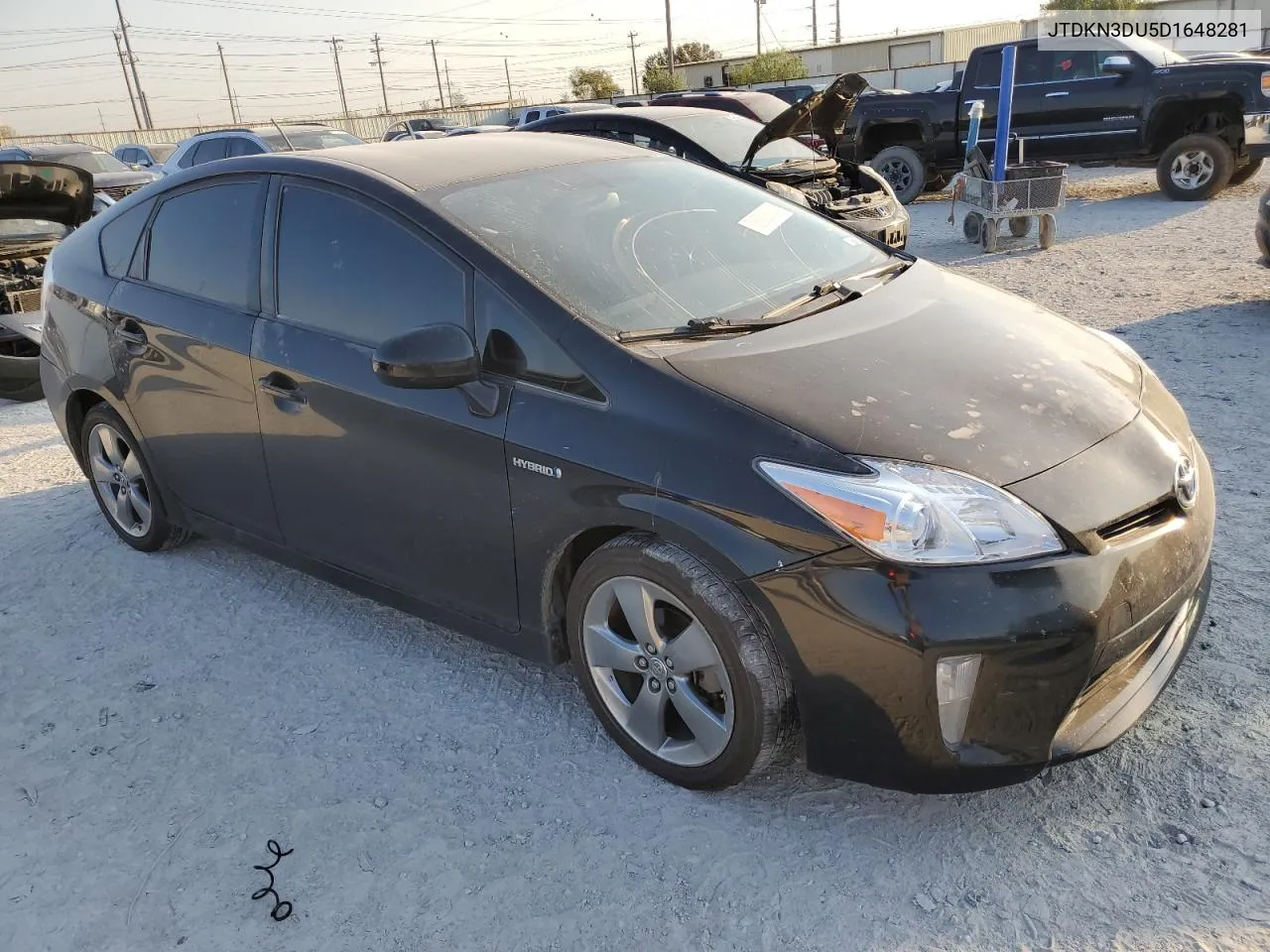 2013 Toyota Prius VIN: JTDKN3DU5D1648281 Lot: 75623604