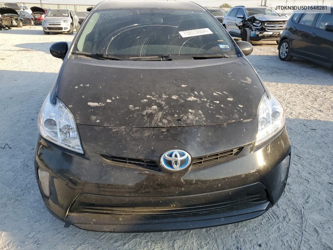 2013 Toyota Prius VIN: JTDKN3DU5D1648281 Lot: 75623604