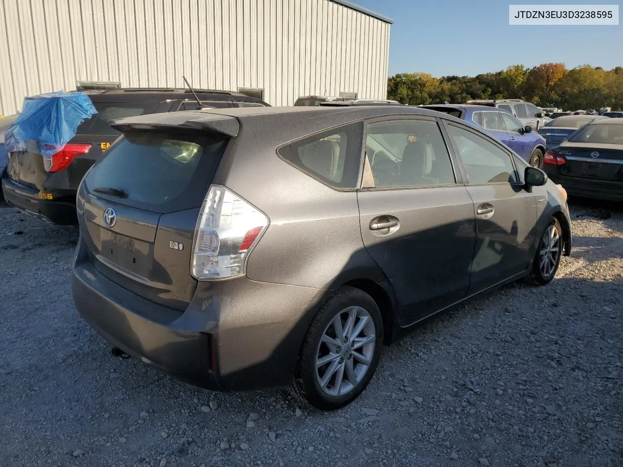 2013 Toyota Prius V VIN: JTDZN3EU3D3238595 Lot: 75649134