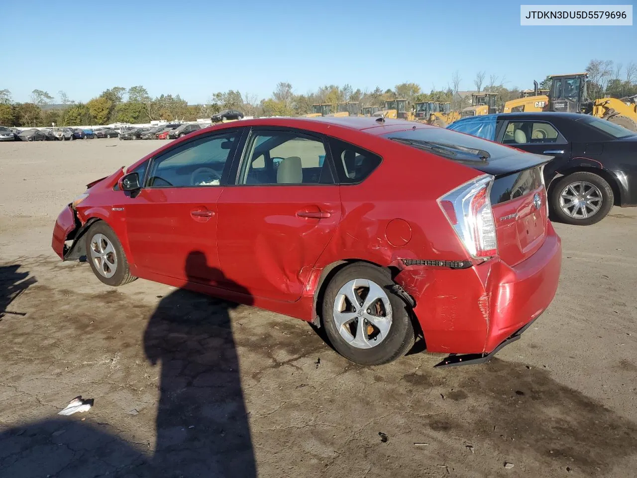 2013 Toyota Prius VIN: JTDKN3DU5D5579696 Lot: 75661754