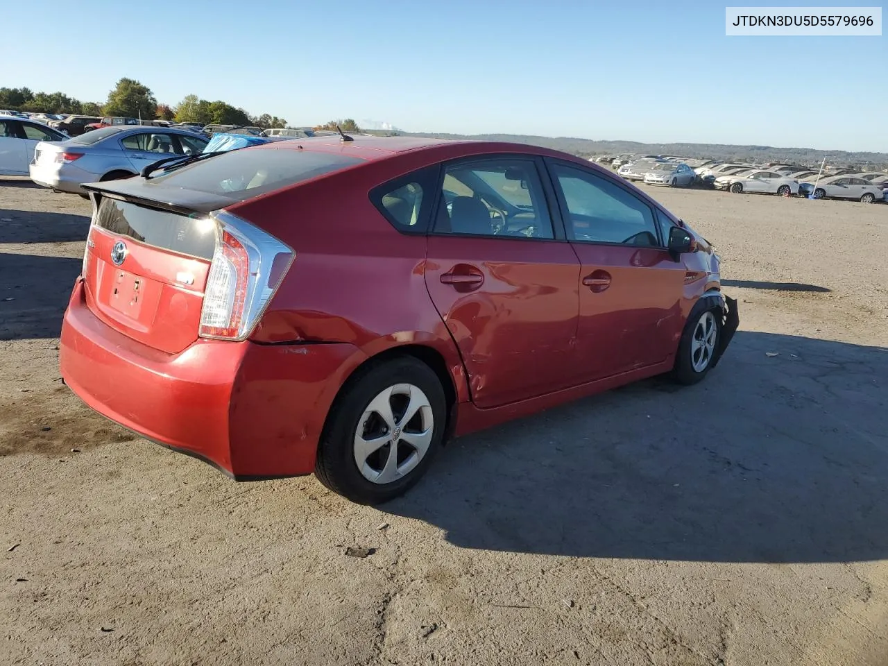 2013 Toyota Prius VIN: JTDKN3DU5D5579696 Lot: 75661754