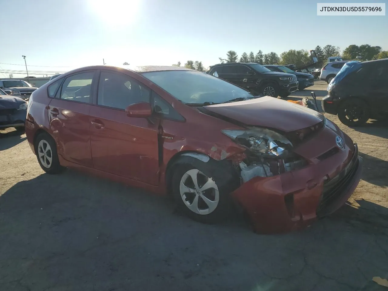 2013 Toyota Prius VIN: JTDKN3DU5D5579696 Lot: 75661754