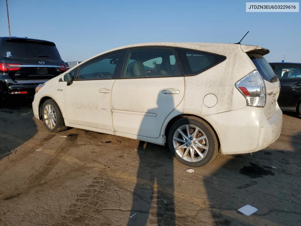 2013 Toyota Prius V VIN: JTDZN3EU6D3229616 Lot: 75716234